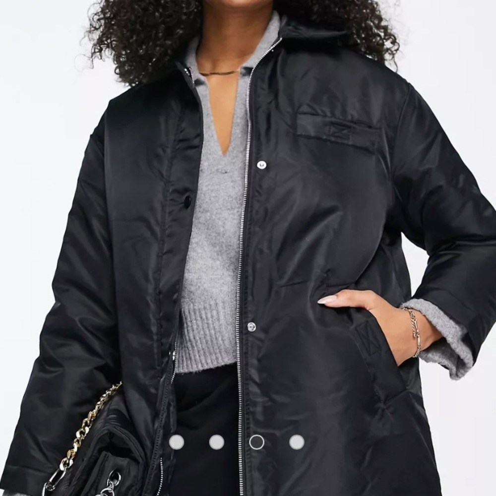 TOPSHOP MIDI CAR COAT SIZE 8 NWT